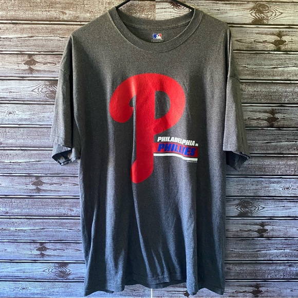 Genuine Merchandise Men's Philadelphia Phillies Short-Sleeved Tee‎ Size XL - Picture 1 of 5